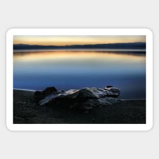 Ohrid Lake -Sunset Sticker